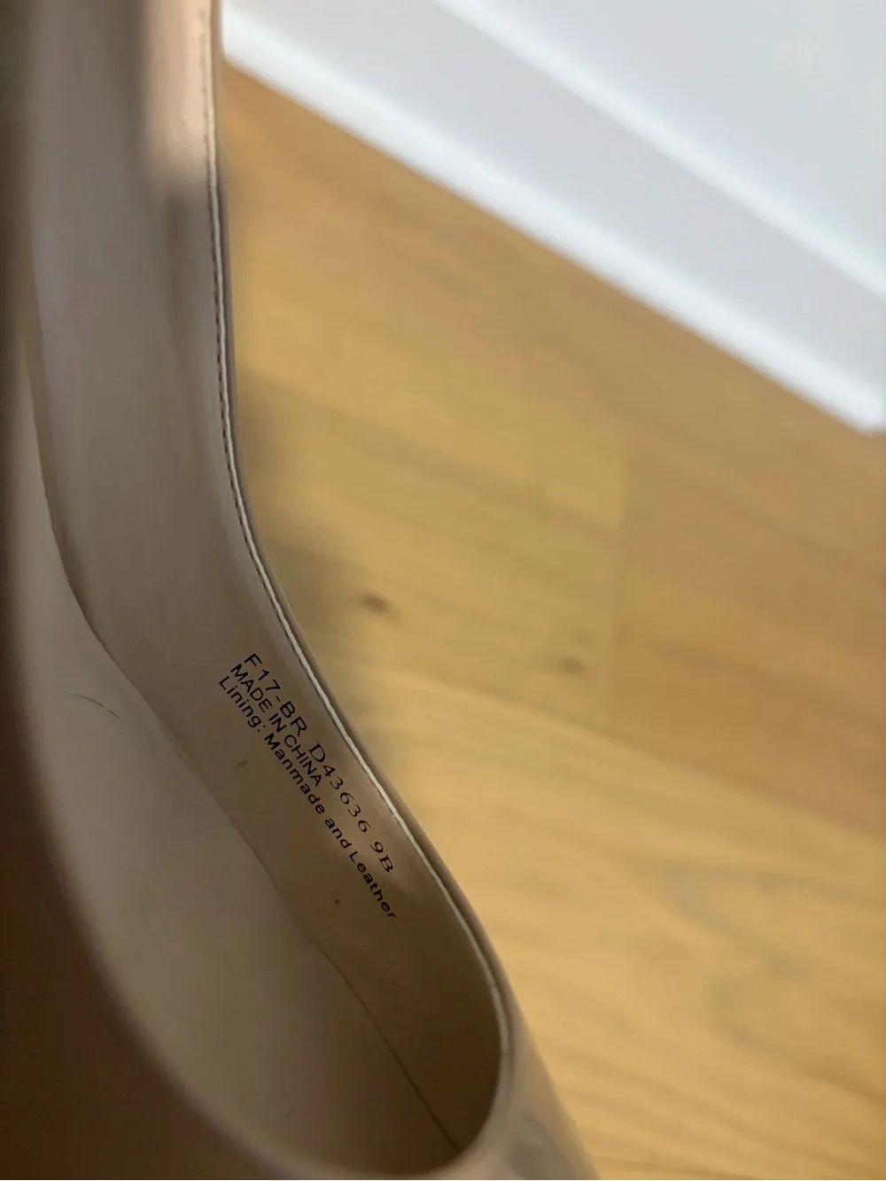 Cole Haan Patent Nude Pointed-Toe Pumps